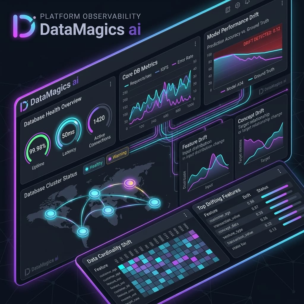 Enterprise ML Observability: Monitoring Data Drift & Dashboard Visualizations